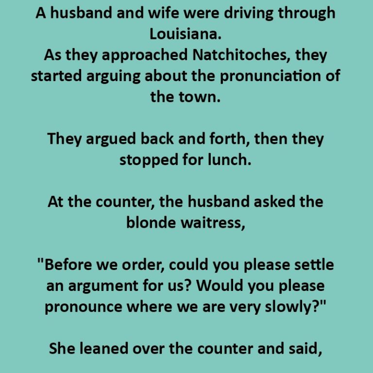 This Blond Waitress Solved