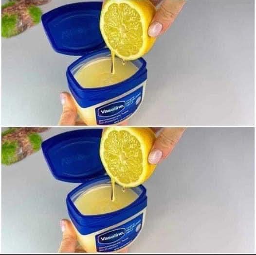 Just Mix Vaseline with Lemon and