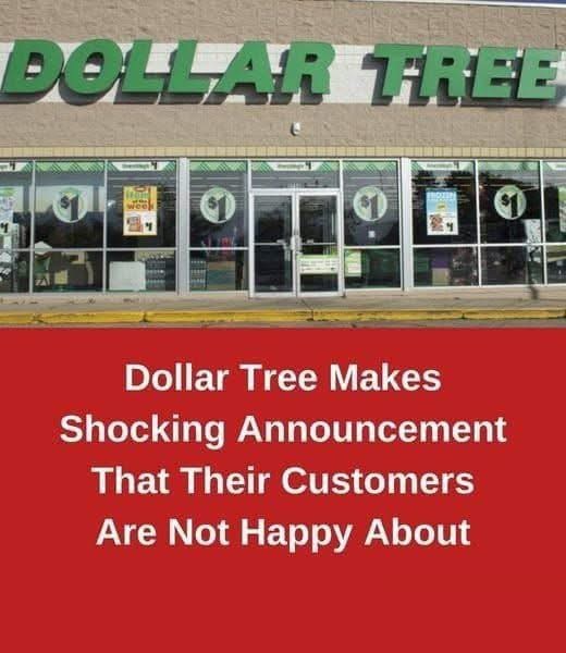 Dollar Tree Makes Sh.ocking