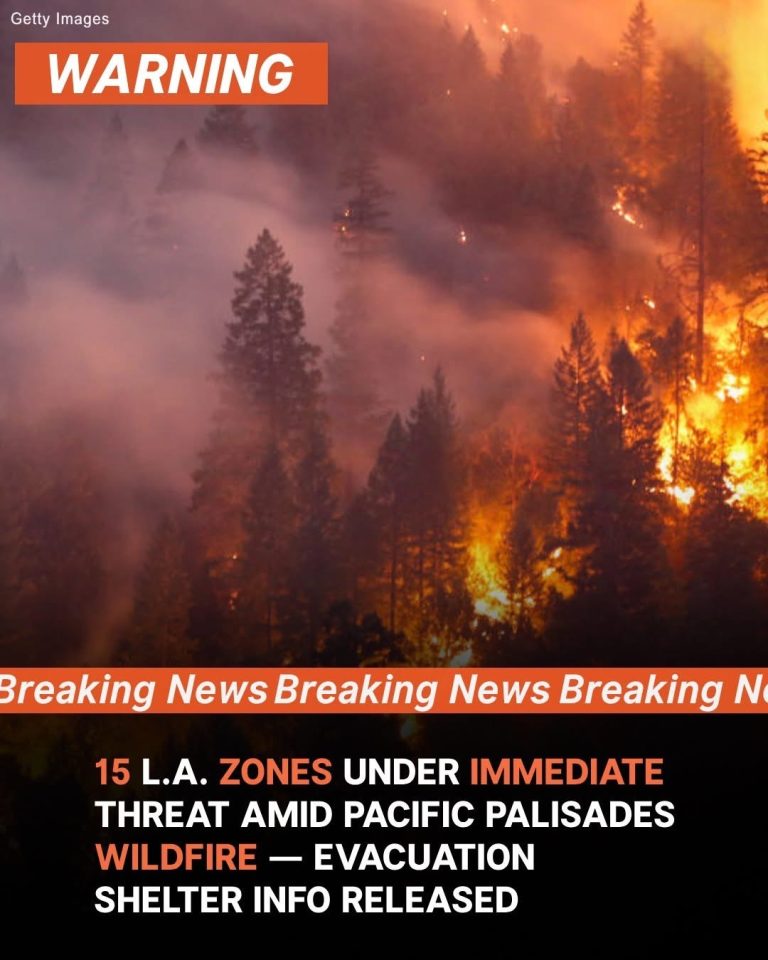 15 Los Angeles Areas Under Immediate Threat