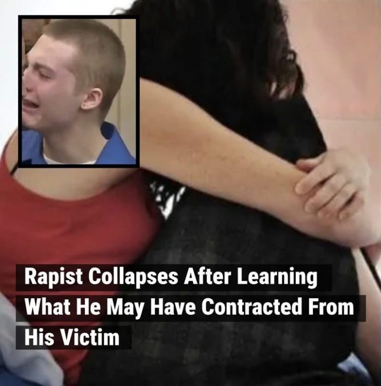 Rapist Collapses After Learning What He May