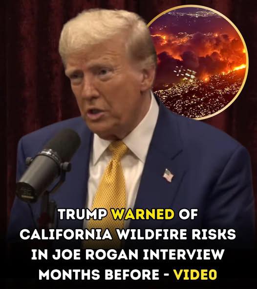 Trump Warned of California Wildfire Ri sks in