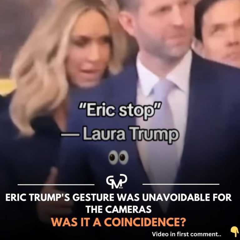 Eric Trumps Viral Gesture Sparks Debate