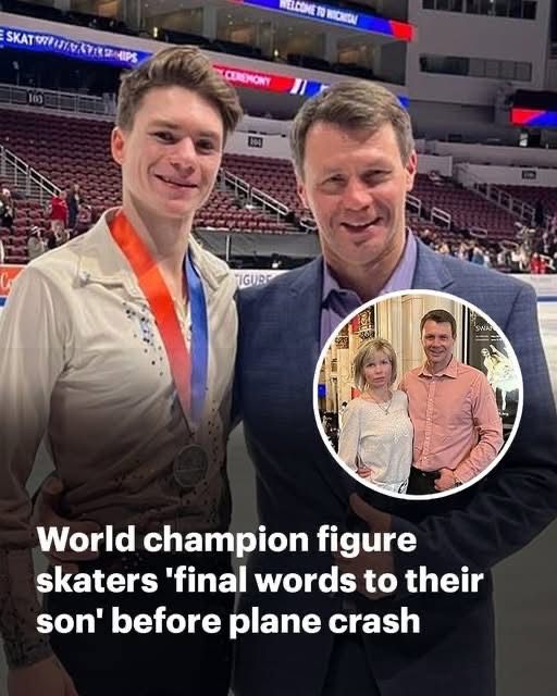 Figure skaters’ ‘final words to their son’ before