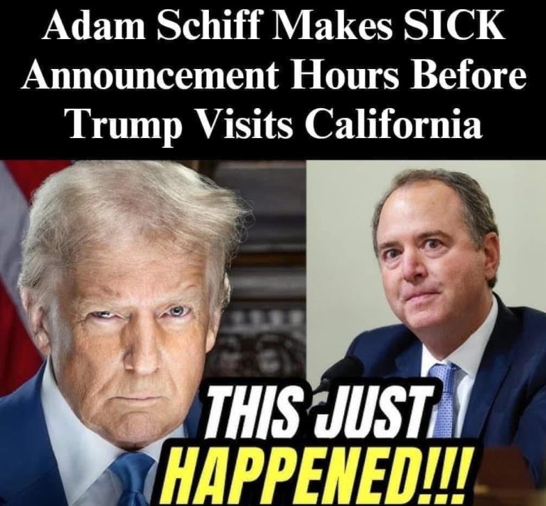 Schiff Snubs Trump’s Trip To