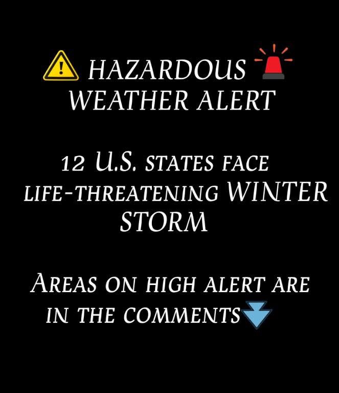 12 US States Face Hazardous