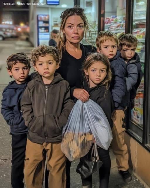 Single Mom of 5 Yelled at by Cashier for Being