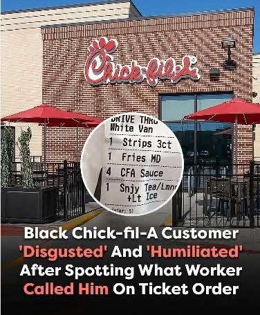 Black ChickfilA Customer