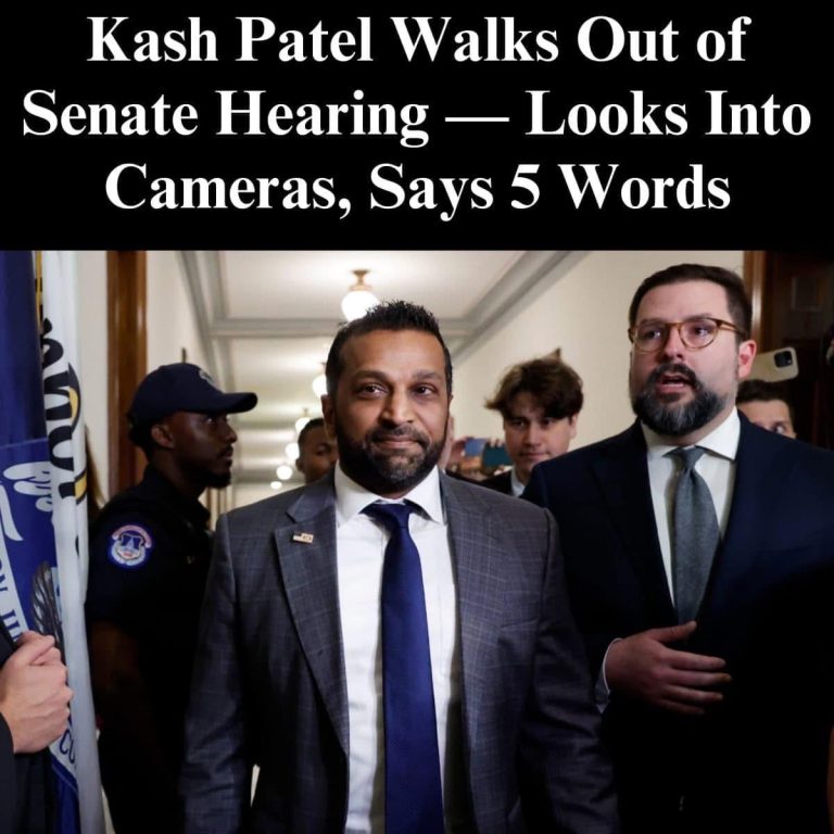 Kash Patel After Senate Hearing: ‘It Was