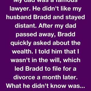 My Dad Was A Famous Lawyer—But He Left Me
