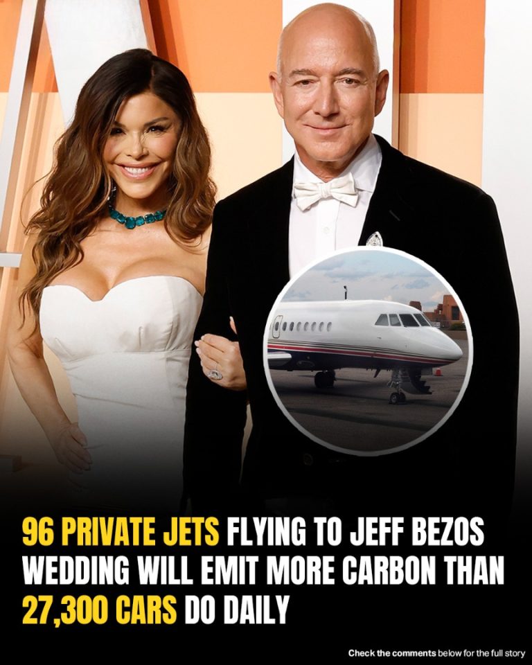 96 Private Jets At Bezos’s Venice