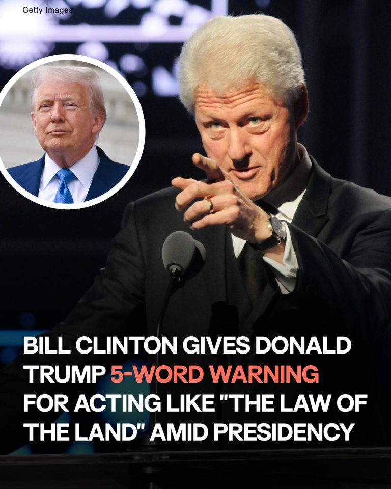Former President Bill Clinton Speaks up