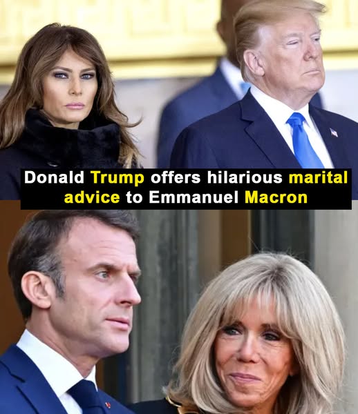 President Trump addresses plane incident with Macron