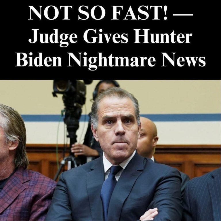 Hunter Biden Cites Financial Woes In Desperate Plea To Federal Judge