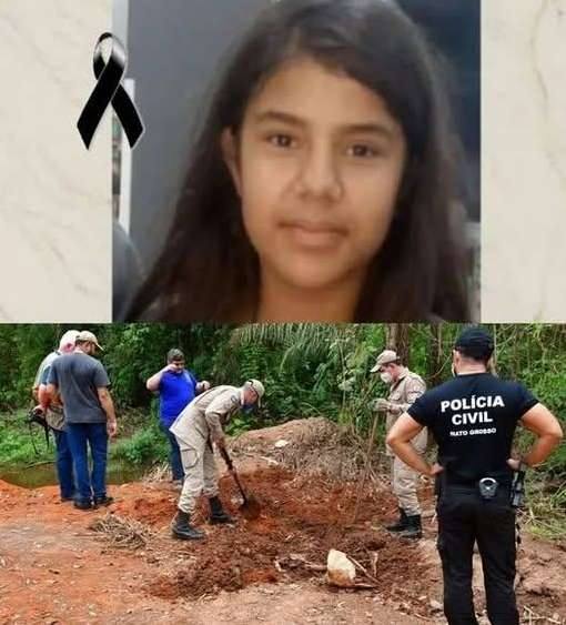 The body of a 13-year-old girl has just been found