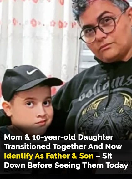 Mom and daughter transitioned together