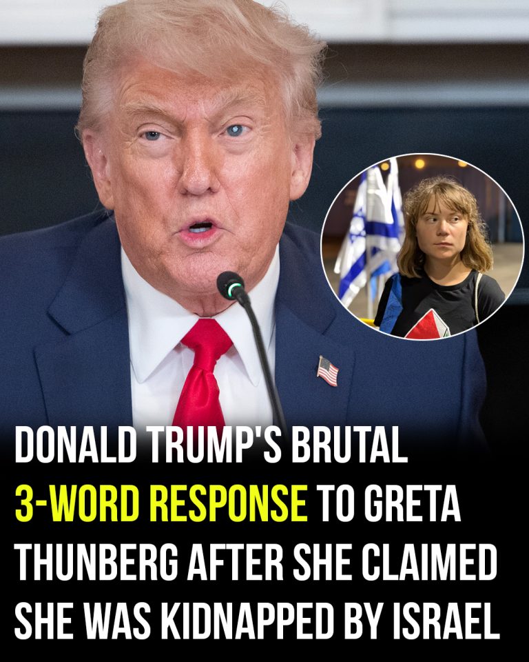 Trump reacts to Greta Thunberg’s kidnapping claim