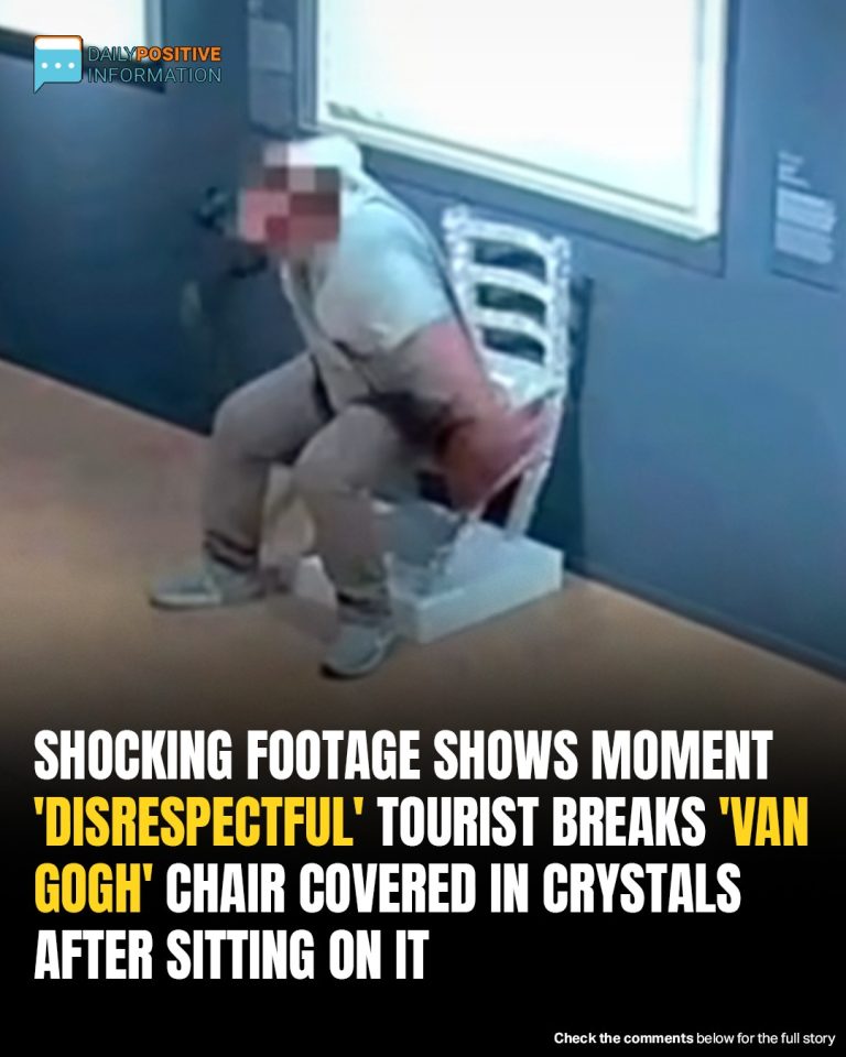 Tourist Shocks Museumgoers