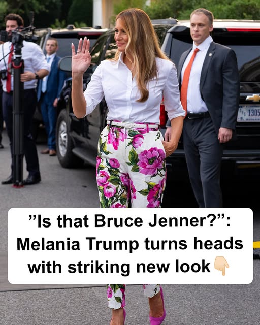 Melania Trump’s latest look sparks both