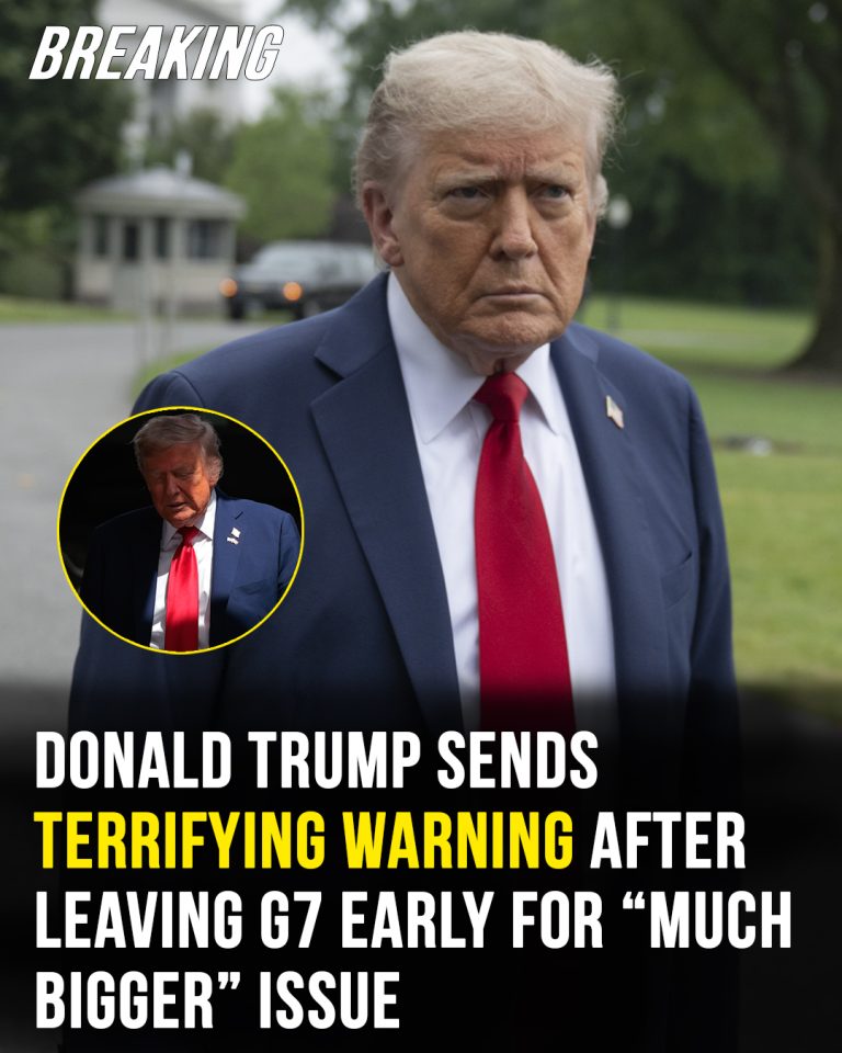 Trump’s alarming warning after abrupt G7 exit