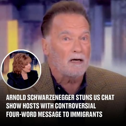 Arnold Schwarzenegger’s Blunt Immigration Message