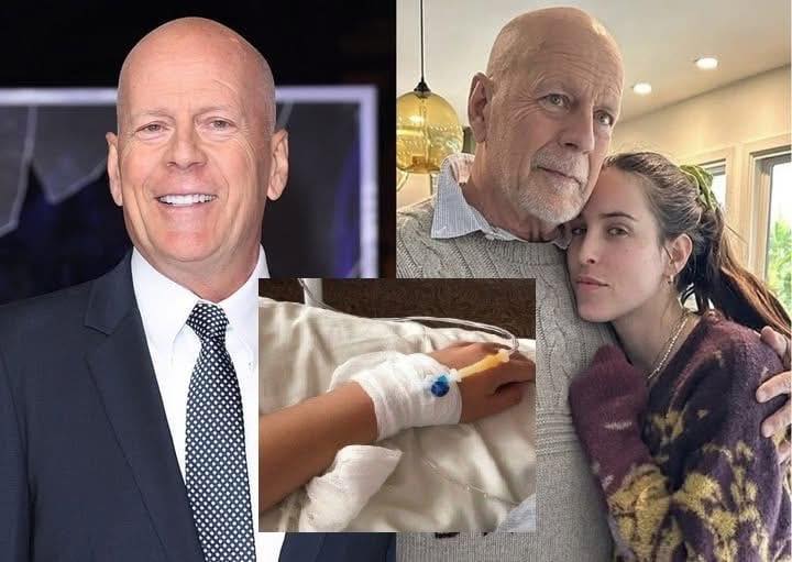 Bruce Willis, with heavy hearts 💔💔- See Details
