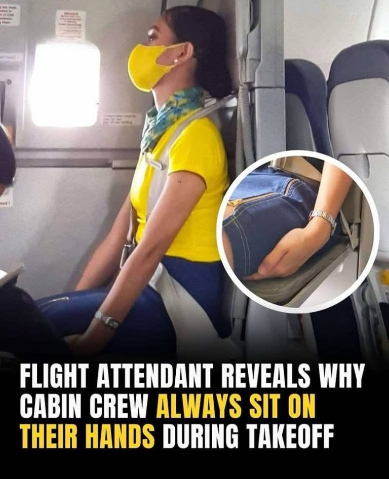 Flight attendant explains the unexpected reason