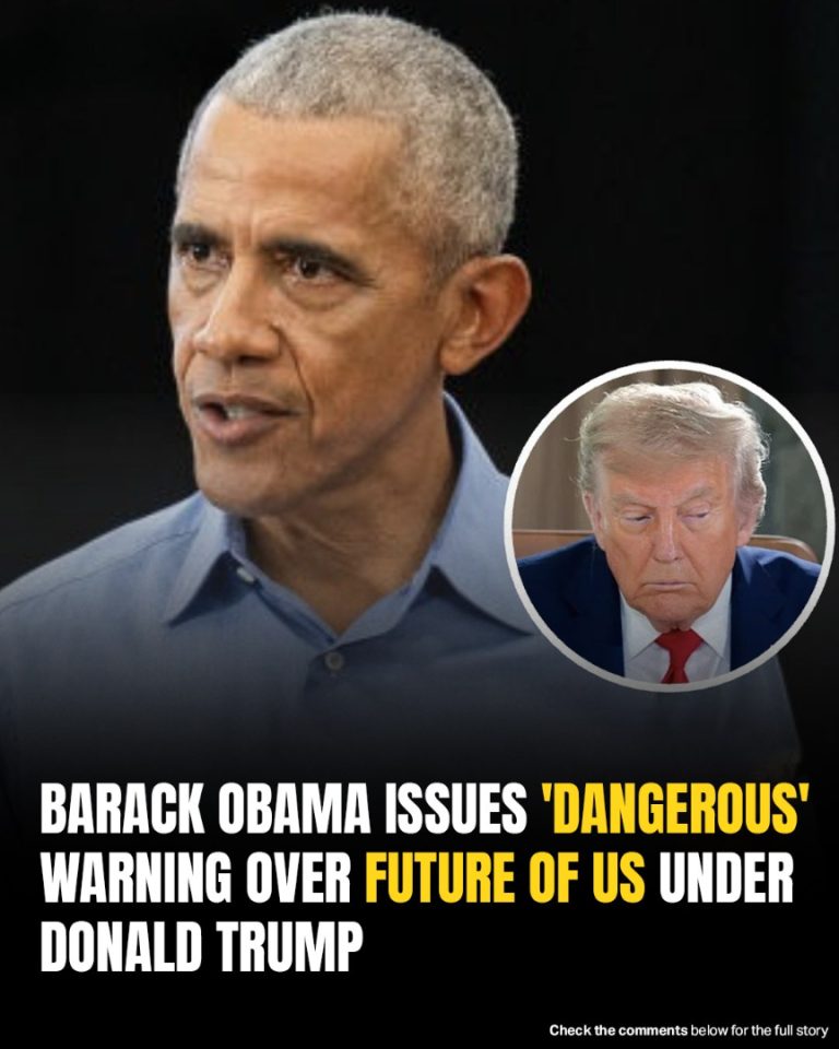 Former President Obama Sounds Alarm