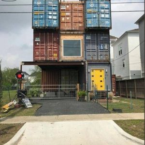 Texas Man Builds Stunning Dream Home from 11 Shipping Containers