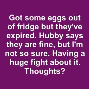 “Are These Eggs Still Good?” A Common Kitchen Debate