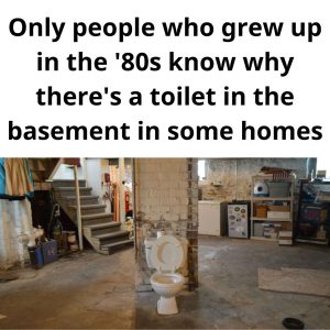 Why some older homes unexpectedly feature a basement toilet