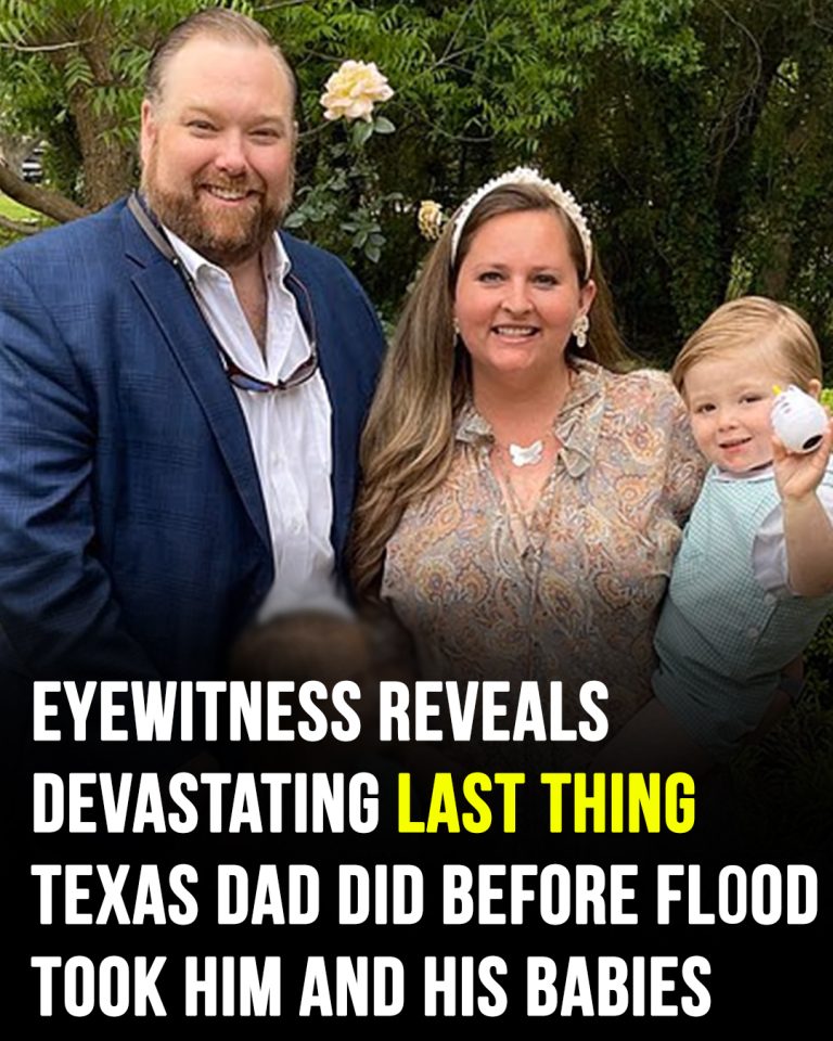 Texas dad got swept away while ‘holding tight to his babies,’ eyewitness says