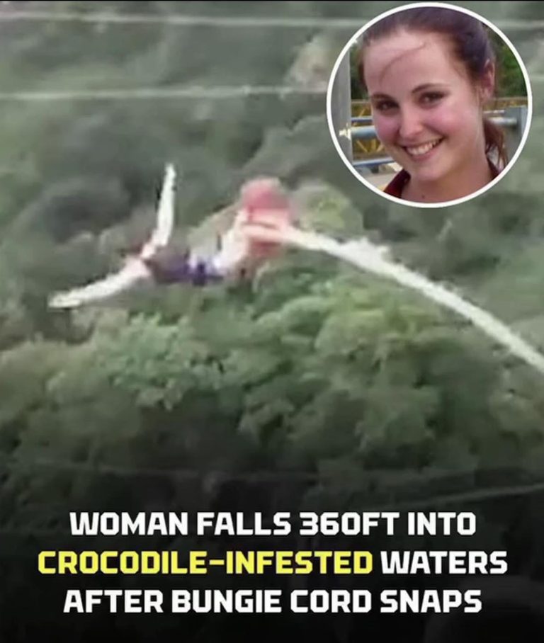 Woman F.alls 360ft Into Crocodile-Infested Waters After…