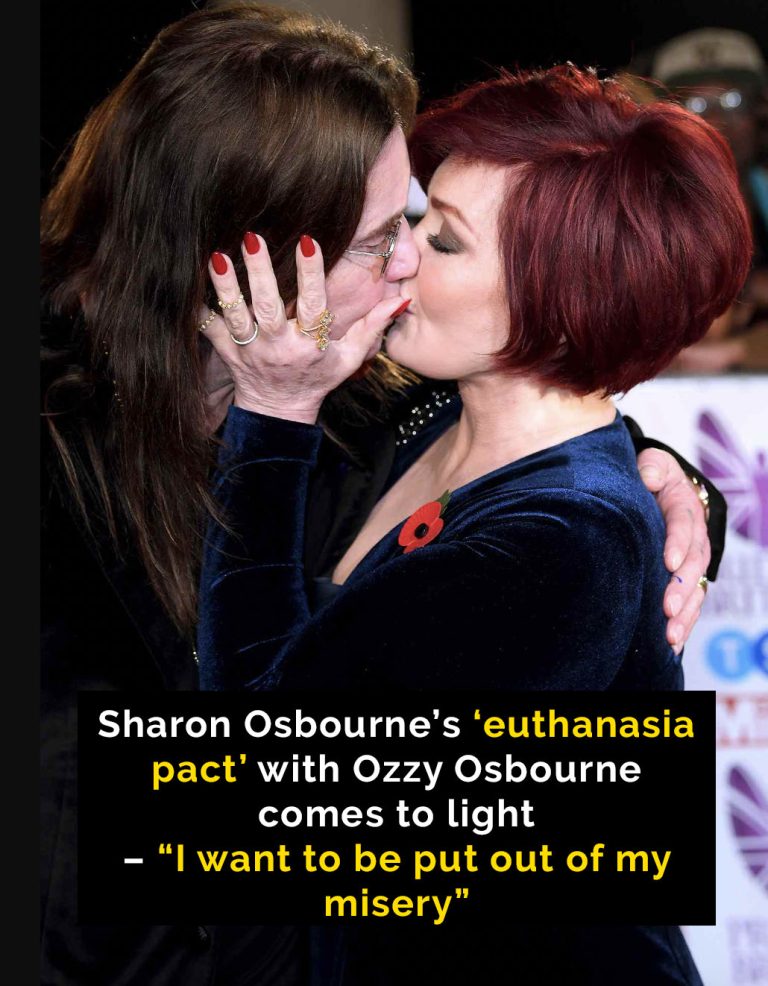 Sharon and Ozzy Osbourne had euthanasia