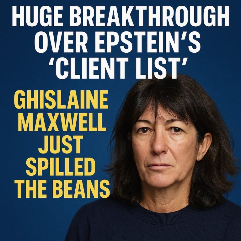 BREAKING: Ghislaine Maxwell Just Spilled Everything