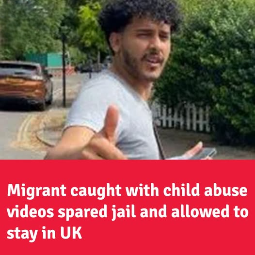 Migrant caught with stash of child abuse