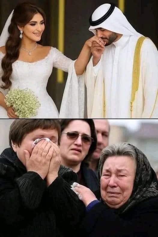 She married an ARAB millionaire a