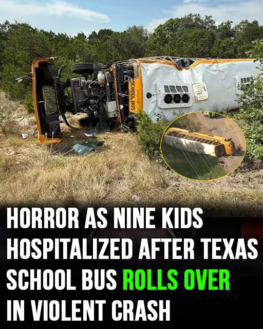 Texas school bus carrying 42 stud