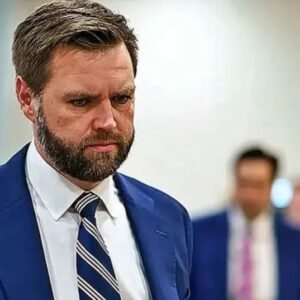 JD Vance with tears in their eyes mak