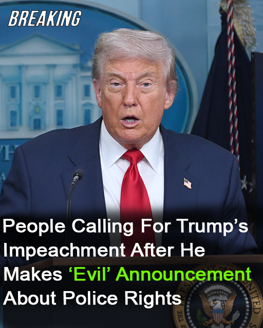 Calls for Trump’s impeachment after “evil” announcement
