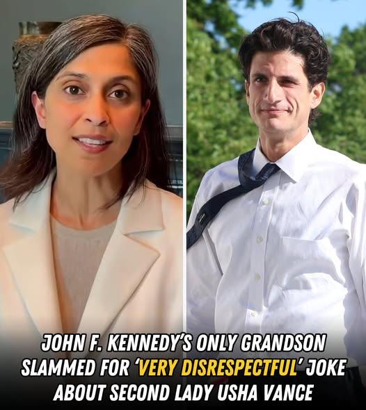 JFK’s grandson sparks criticism after making a joke