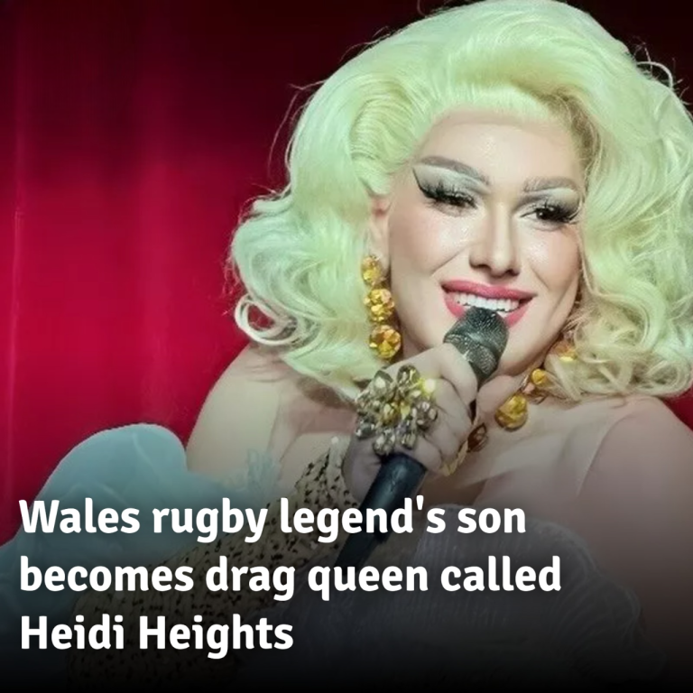 Wales rugby legend’s son becomes drag