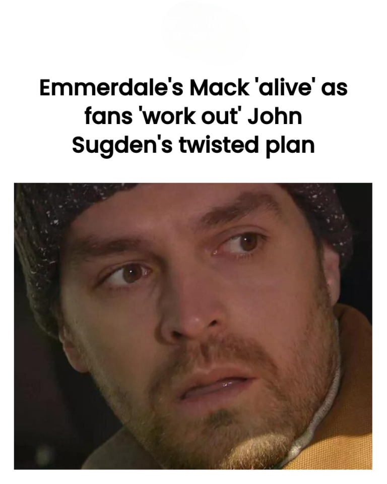 Emmerdale’s Mackenzie Boyd star says ‘