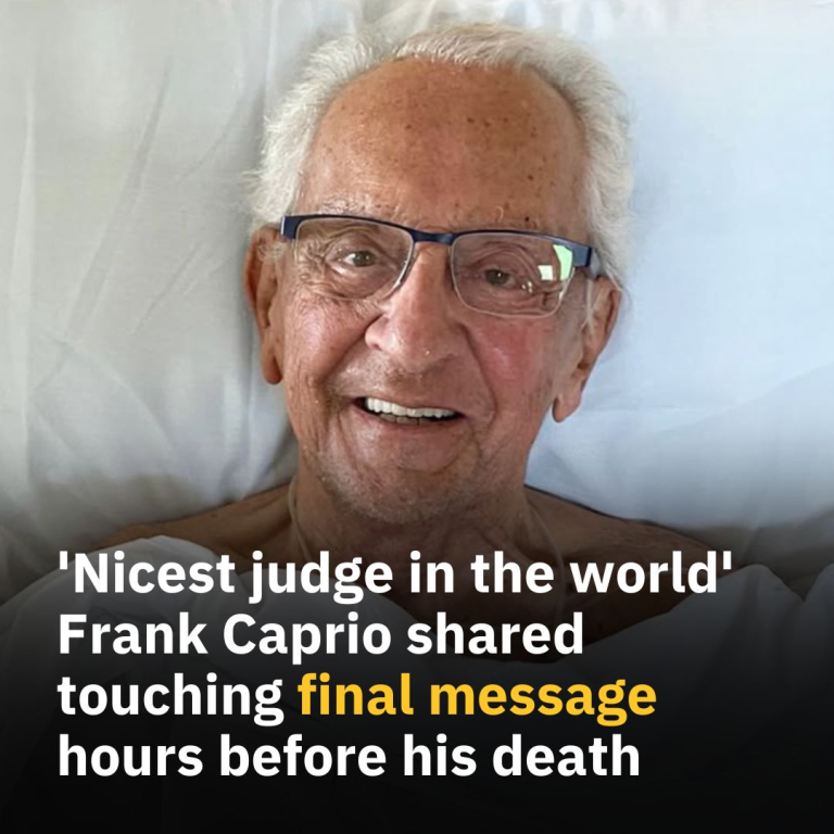 ‘Nicest judge in the world’ Frank Caprio shared