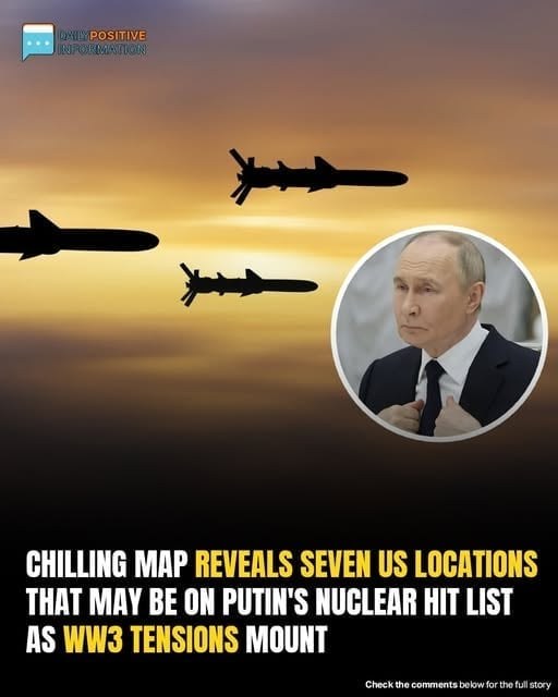 Doomsday map ‘leaked’: These 7 U.S. cities are Put!n’s pr!m