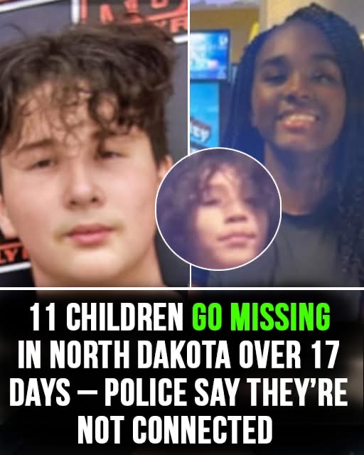 Almost a dozen children and teenagers have gone missing