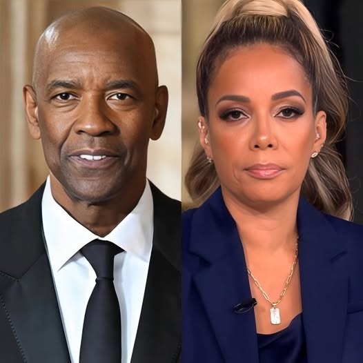 Denzel Washington Walks Out of The View