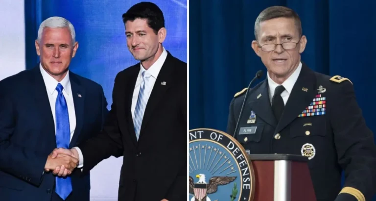 Pence, Paul Ryan Plotted Against Trump