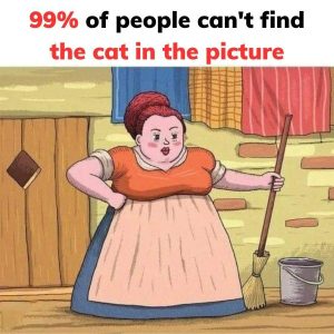 99% of People Miss the Cat in This Viral