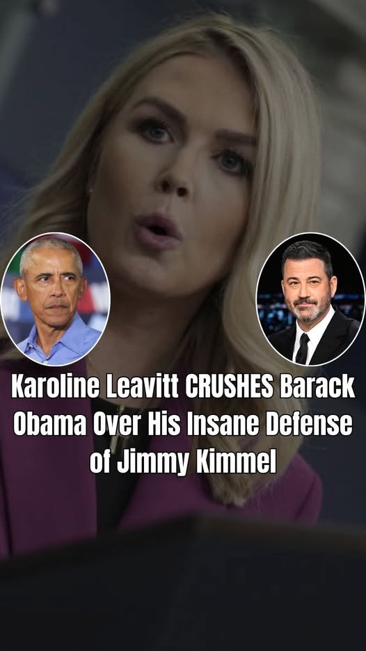 Karoline Leavitt Shreds Obama After His Co